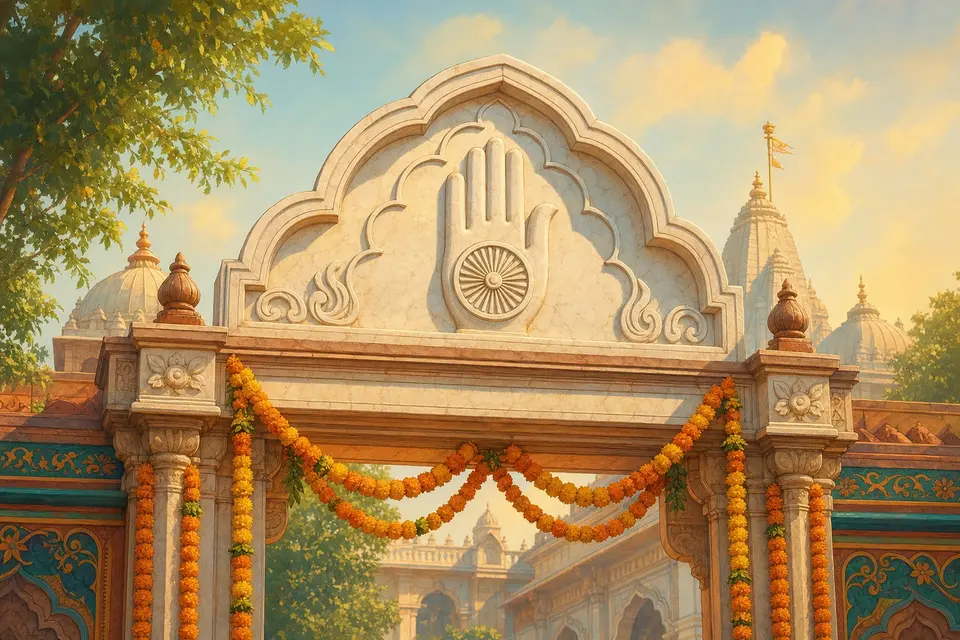 Jain emblem